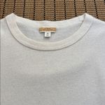 J.Crew Ivory Cashmere Tee Shirt Photo 2