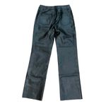 Princess Polly  Vegan Faux Leather Black‎ Pants Size 6 Photo 3