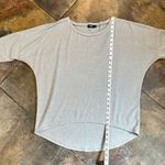 Uget Women’s Oversized Gray Sweater Size Medium Gray Photo 2