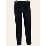 Theory Black Reedell Twill Side Zipper Skinny Moto Dress Pants Size 4 Photo 5