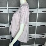 Bohme  Ruffle Short Sleeve Top in Rose Size Small Photo 8