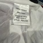 Princess Polly NWT  Lorinda Mini Dress in White Cotton Sz 12 Photo 7