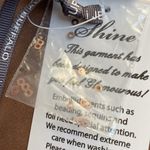 Buffalo Jeans by  NWT cold shoulder sequined blouse. Photo 8