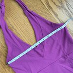 Patagonia Women’s Halter Top Mini Dress Size Small Purple Spring Athleisure Photo 3