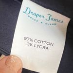 Draper James  Women’s Navy Blue Scalloped Hem Shorts Size 2 NEW Photo 4