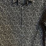 Abercrombie & Fitch New York Smiley Face Peace Sign Doodle Print Button Up Shirt Photo 4