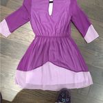 Gianni Bini  Purple Sheer Dress Photo 2