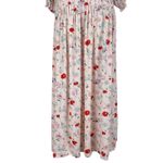 Samsoe Samsoe Sarami Floral Print Midi Dress Aop Pink Garden Size M Size M Photo 10