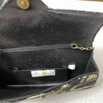 Mary Frances Beaded Handbag Purse Black Chain Strap Arrowhead Gem Embellish EUC Photo 9