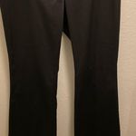 Anna Sui  X INC Wide Leg Satin Black Western Style Pants Size 8 Photo 6