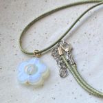 Handmade simple flower fairy cottage boho cute necklace🌼 Photo 4