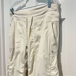 Lululemon  Studio Pant Lined Size 10 Cream Dance Studio Pants Ivory Photo 3