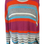 Andree by Unit Andrée By Unit Striped Pullover Knit Sweater Size M Photo 0