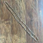 ESCADA Multi Strand Liquid Gold Long Necklace Photo 4