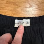 Abercrombie & Fitch  Black Linen‎ Blend Shorts Women's XL High Rise Summer Photo 1