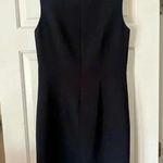 Charter Club Navy Knee-Length Sleeveless Sheath Dress Photo 3