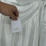 Lulus Eternally Loved White Cutout Satin Off Photo 6