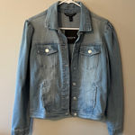 Baccini  Women's Soft Blue Jean Jacket Photo 0