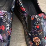 Easy Street Easy Works  Blue Coffee Print Patent Clogs Slip Resistant Shoes‎ 9.5 Photo 6