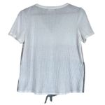 Altar'd State Altar’d State Tie Front Waffle Knit Top Womens M Colorblock Coastal Grandmother Photo 3