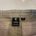 Kuhl Kliffside Air Roll-up Khaki Shorts Outdoors Hiking Size 6 Photo 5