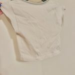 Urban Outfitters NWT Out From Under  Cream & Sage Green Crop Top M/L Photo 5