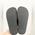 Corkys Trendy Flip Flop Thong Sandals Women’s Size 7 Black Strap Purple Photo 4