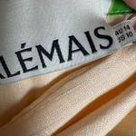 Alemais Everly Strapless Multicolor Quilt Print Whimsical Silk Maxi Gown Size 10 Photo 13