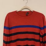Ralph Lauren Lauren  Womens Size XL Multicolor Stripe Nautical Pullover Sweater Photo 1