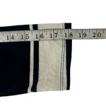 Allison Brittney  Women's Black & White Stripe Dress Photo 4