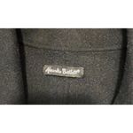 Alexandra Bartlett wool jacket plaid size Large Black Photo 3