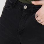 J.O.A. JACQUELINE DE YONG Black Fade High Waist Skinny Jeans Sz 27 Photo 3