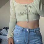 Boohoo Green Long Sleeve Photo 0