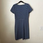 Talbots  stripe short sleeve fit and flare dress▪️size M Photo 5