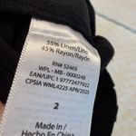 NEW Sofia Vergara Black Linen Blend Shorts Women’s Size 2 NO Belt 4” Inseam Photo 5