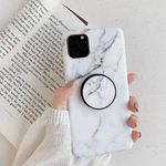 iPhone 12 pro max marble case&hand holder White Photo 0