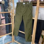 frame denim Frame Le Slouch Utility Carpenter Patch Army Green Straight Leg Pants- Sz 27 🧡🎀 Photo 5