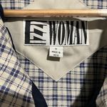 Izzi women Outerwear/Full Zip and Button Tanish Gray Coat, Womens Size 1X Photo 4