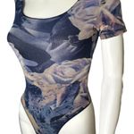 Cosabella Feminine, intimate romantic Bodysuit blue rose - Size Large (Fits M) Photo 13