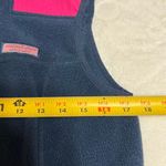 Vineyard Vines Navy Blue Fleece Vest Full Zip Up Small Women Photo 6