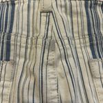 Two by Vince Camuto Navy and White Striped Cotton Skirt, Size 8 Blue Photo 6