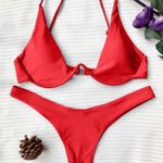 Zaful Push up Plunge Bathing Suit Photo 0