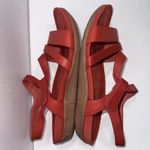 Baretraps Janus Gorpcore Red Strappy Faux Leather Flat Adjustable Sandals Sz 10 Photo 7