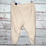 Old Navy NWT Sz 3X Wishbone Beige StretchTech Mid Rise Pull On Cargo Ankle Pants Photo 1