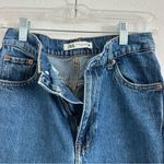 ZARA Wide Leg Blue Denim Jeans Size: 2 Photo 2