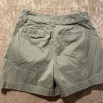 A New Day  Shorts Womens 4 Chino Olive Green High Rise Stretch Work Casual Cargo Photo 2