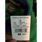 Ashley Stewart Colorblocked Tunic Shirt/ Mini Dress Sz. 22/24 Green/Blue NWT Blue Photo 5