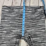 Under Armour ‎ HeatGear Compression Leggings Black White Stripe Pattern M Photo 6