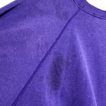 VTG Laurel Burch Pullover Sweatshirt Felines in the Forest Crewneck Purple XL Photo 3