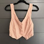 BETTER TOGETHER Brown Button Down Women’s Vest NWT Sz XS Photo 0